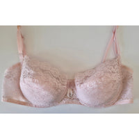 VINTAGE *NEW* 1960's Women's Pink Lace Push-Up Bra Size 36B Lot of 3