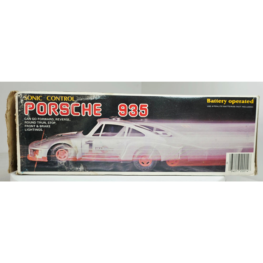 VINTAGE *NEW* 1979 Cobra Sonic Control Porsche 935 Battery Operated Toy Car