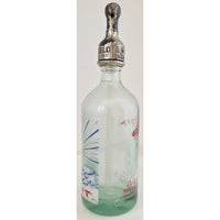 VINTAGE *PRISTINE* 1950's Art Thang Buenos Aires Seltzer Glass Bottle Argentina