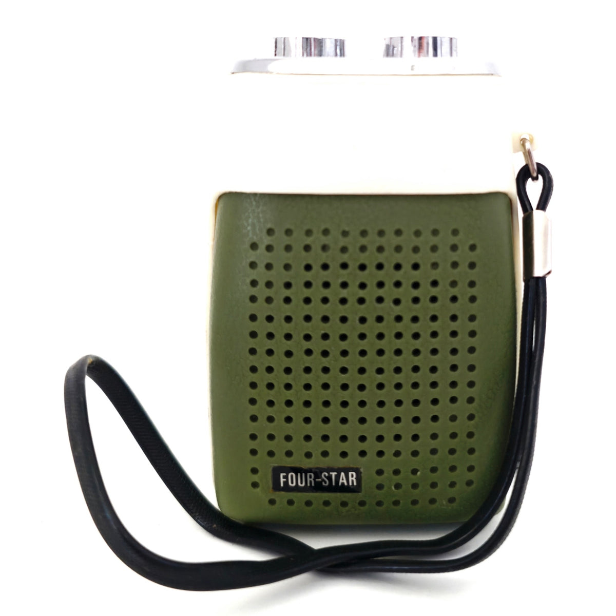 VINTAGE *NEW* 1960's Sakura FS-19 Green/Black Solid State Micro Transistor Radio