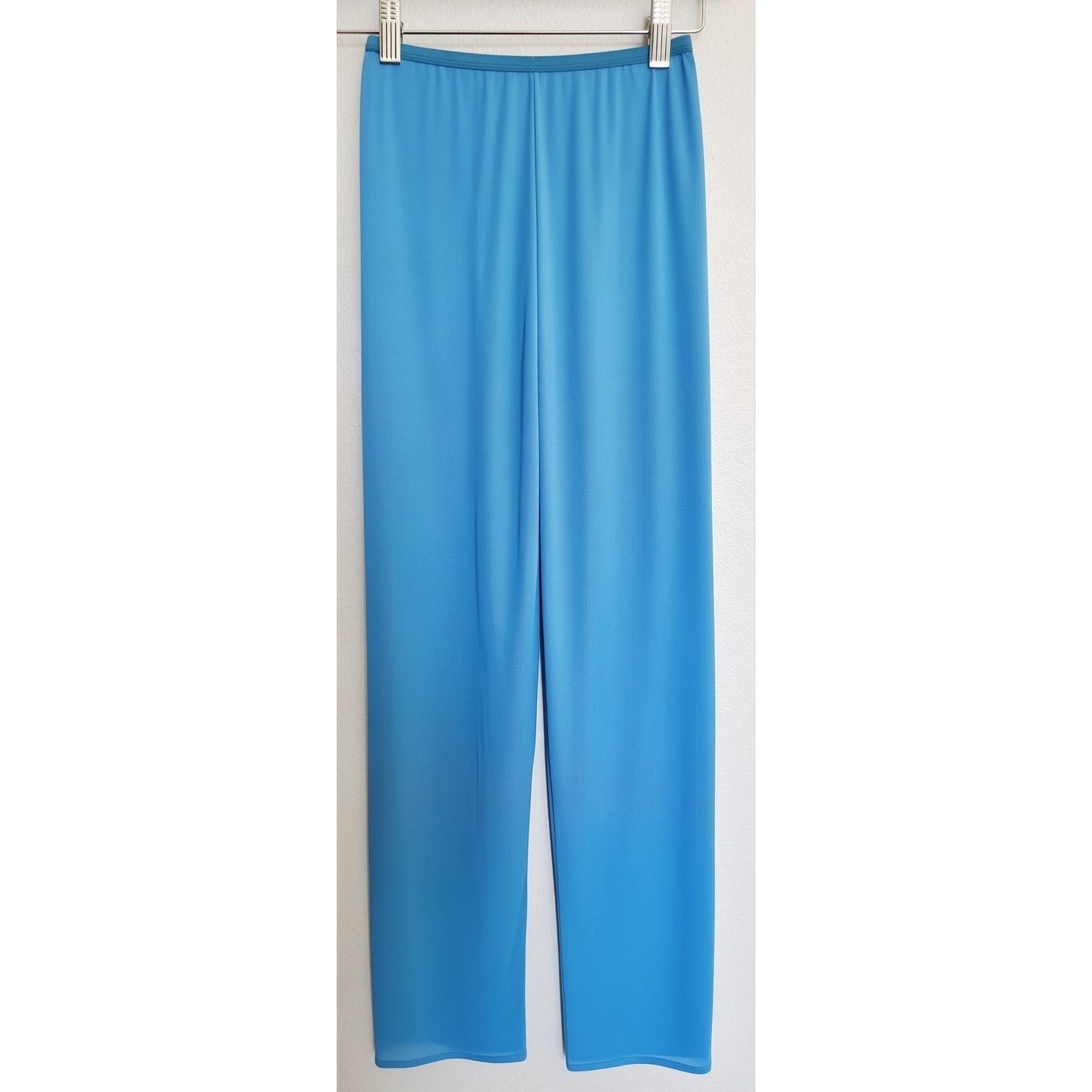 VINTAGE *NEW* 1960's Women's Bright Blue Day Pants | Pajama Pants Size 32