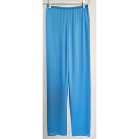 VINTAGE *NEW* 1960's Women's Bright Blue Day Pants | Pajama Pants Size 32