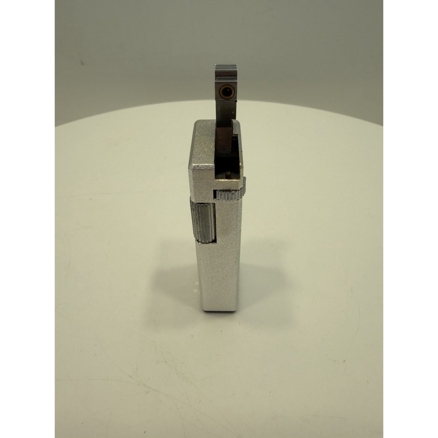 VINTAGE *NEW* 1950's Capri w/Design Silver/Silver Butane Japanese Lighter