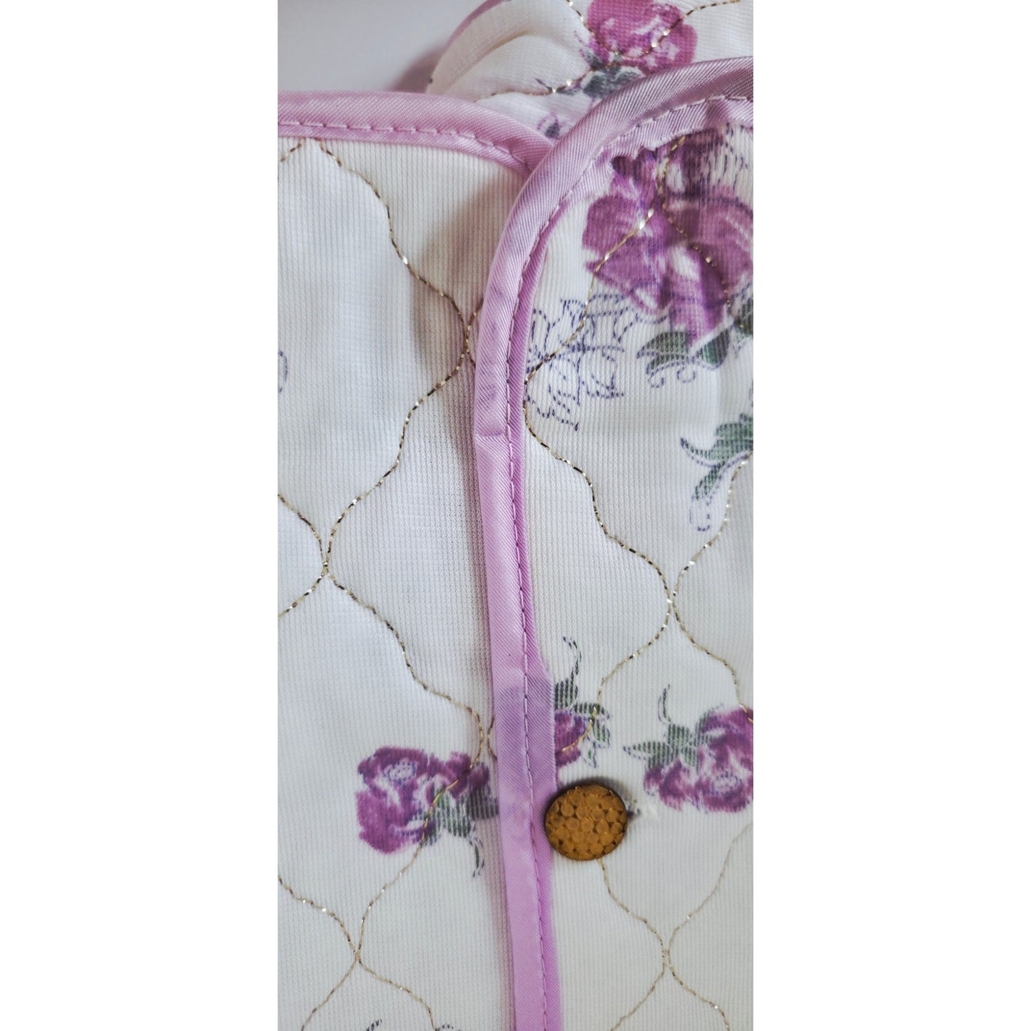 VINTAGE *NEW* 1960's ILGWU Women's Sleepwear Purple/Cream 2 Piece Size 40
