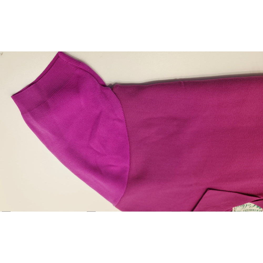 VINTAGE *NEW* 1960's Women's Pink Collared Sweater 100% Nylon Size 40