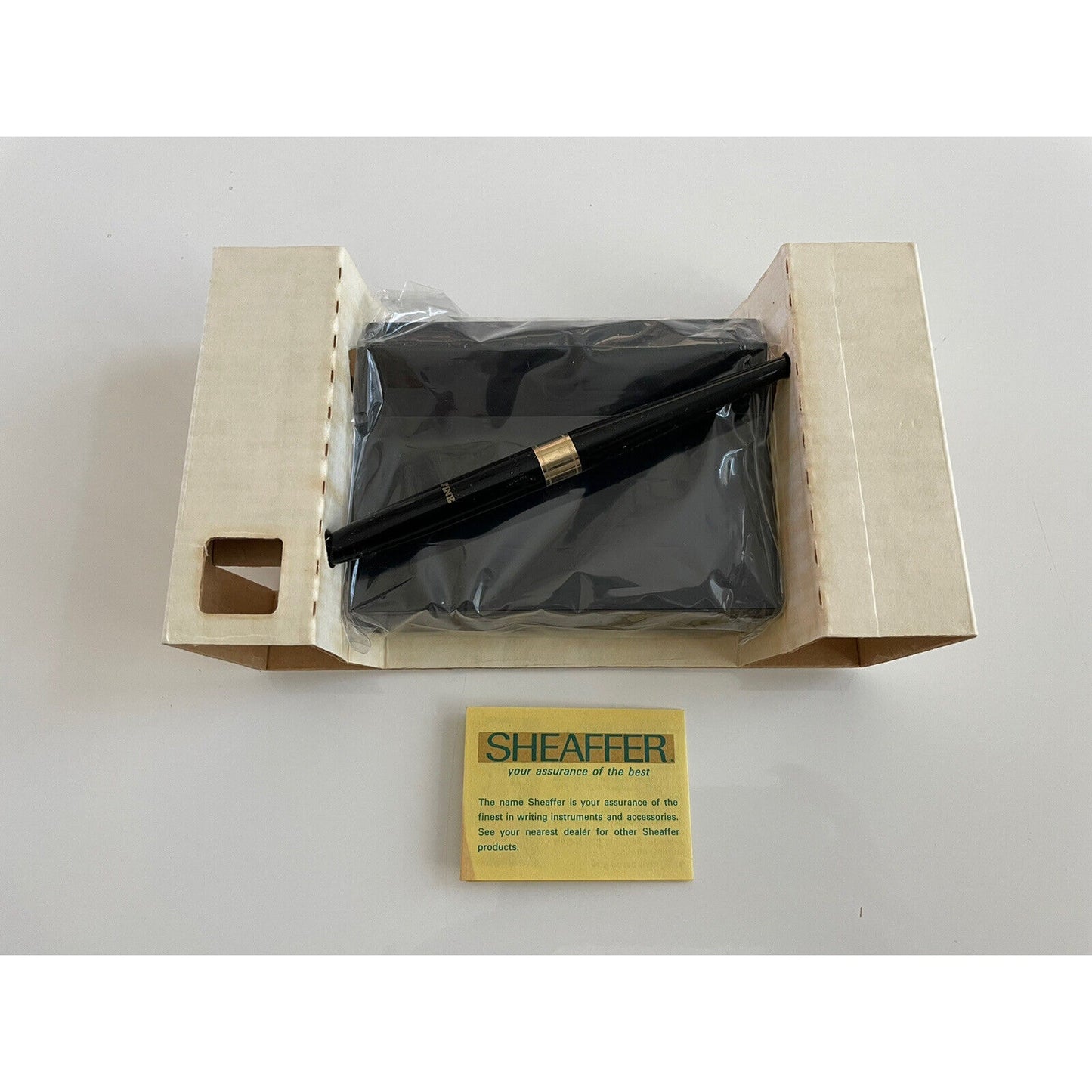VINTAGE *NEW* Sheaffer Imperial Desk Set with Fine Point