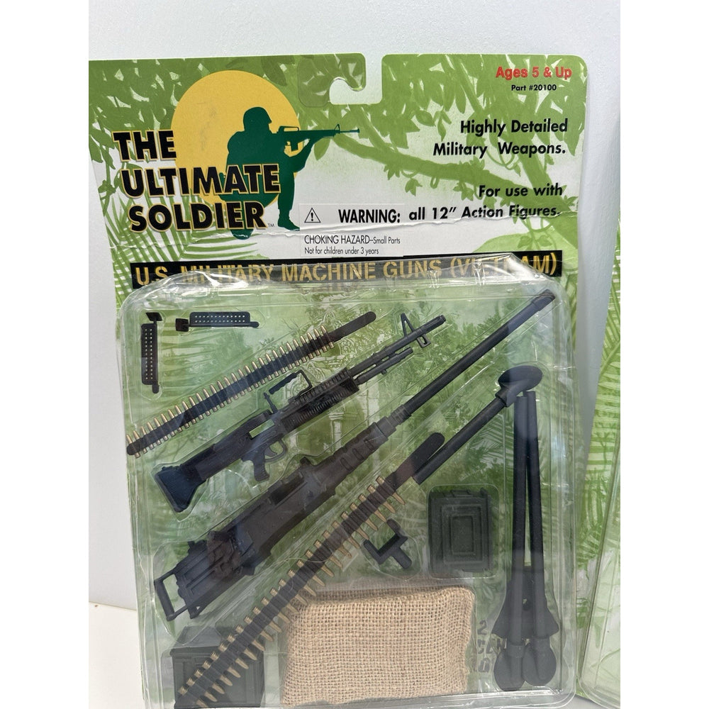 VINTAGE *NEW* The Ultimate Soldier U.S. Military Machine Guns & US Navy Seal Recon