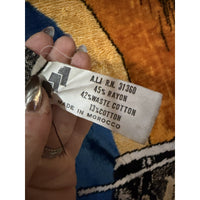 VINTAGE *PRISTINE* 1960's Flamenco Twirl Moroccan Velvet Tapestry