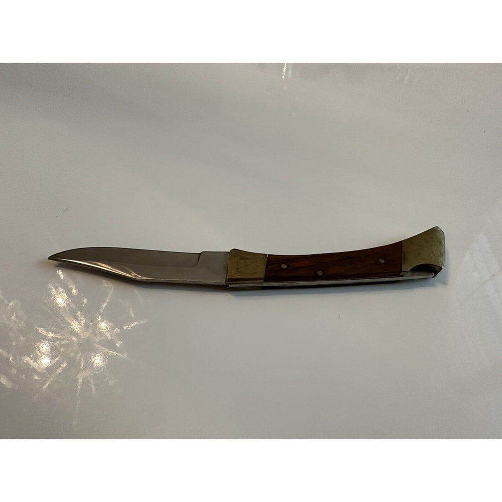 VINTAGE *NEW* Folding Hunter Lock Back Knife Set of 6