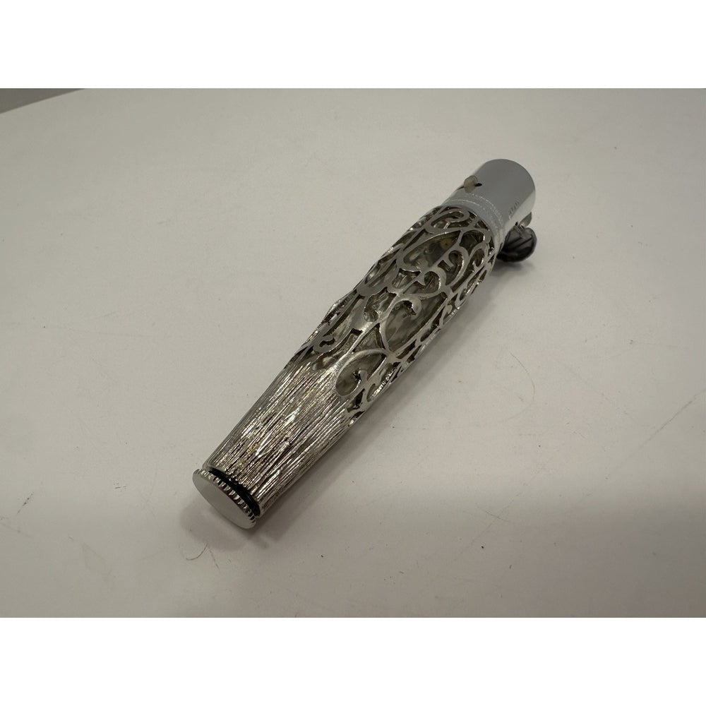 VINTAGE *NEW* 1950's "Women's" Lighter with Ornate Design Japan Silver