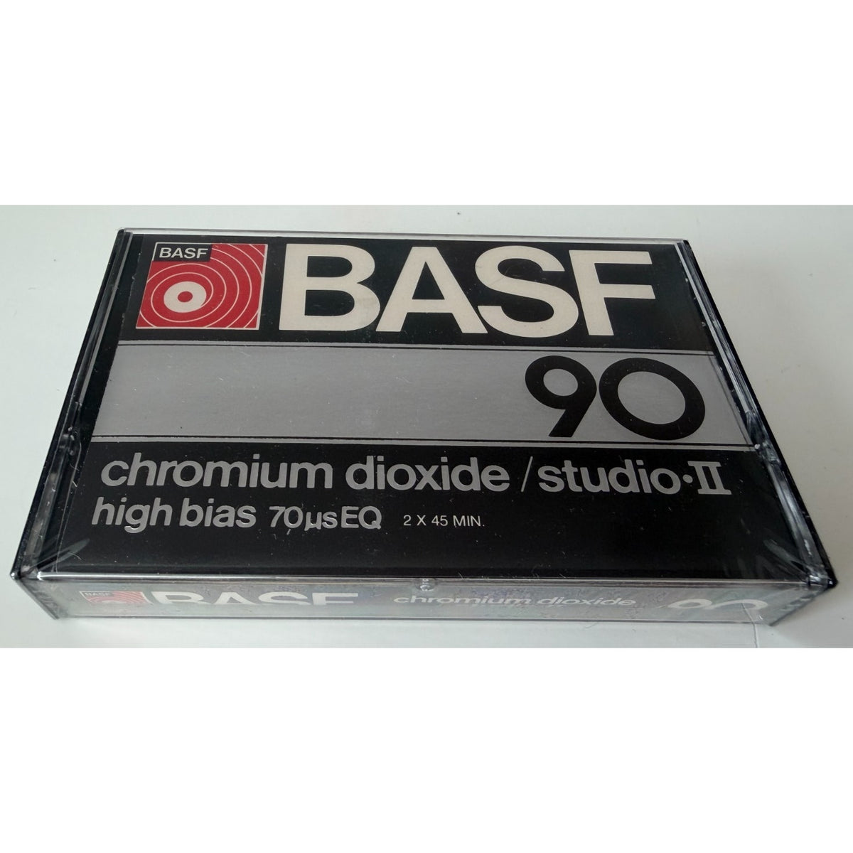 VINTAGE *NEW* 1970's BASF 90 Chromium Dioxide Studio II High Bias 70usEQ Tape