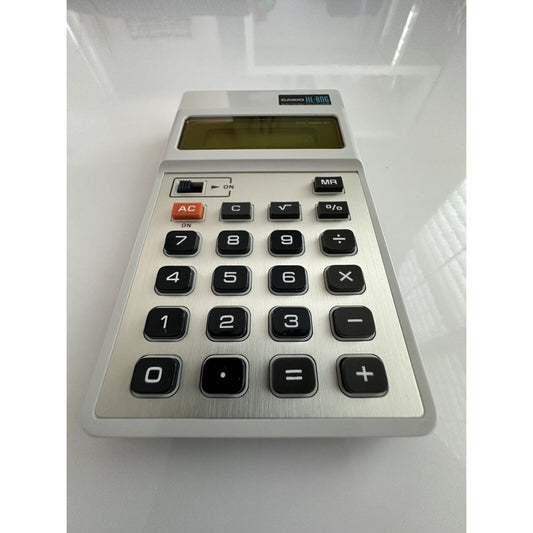 VINTAGE *NEW* Casio HL-806 Electronic LCD Calculator