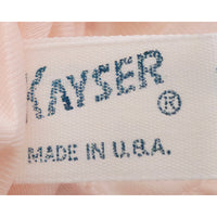 VINTAGE *NEW* 1960's Kayser Women's Light Peach with Lace Trim Long Slip Size S