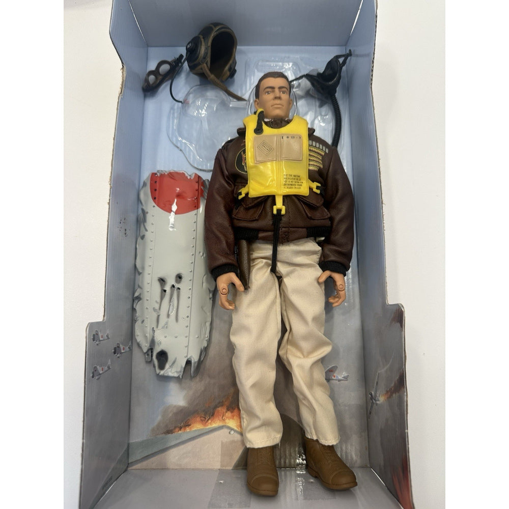 VINTAGE GI Joe Wheeler Field Pilot Pearl Harbor Collection 12" Action Figure