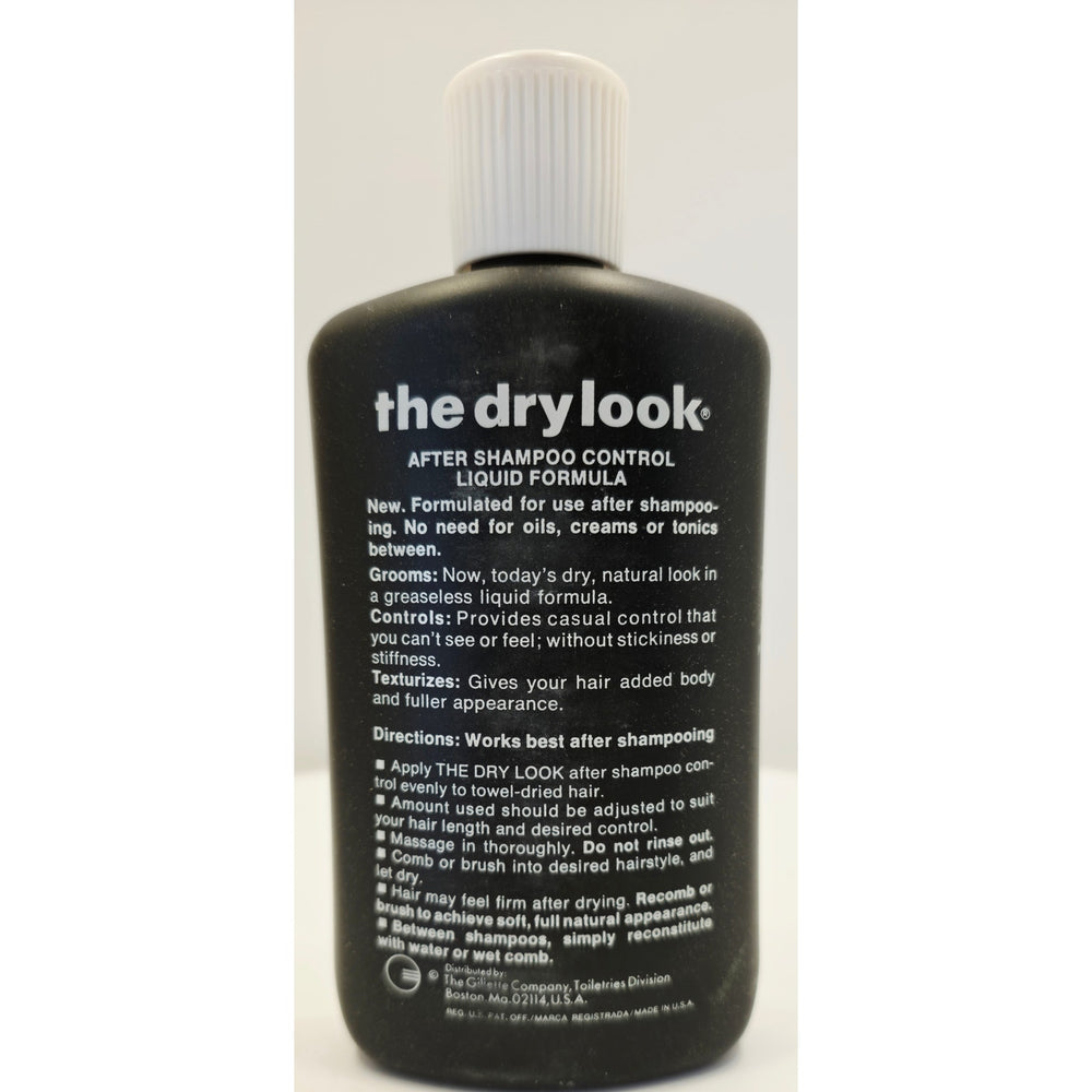 VINTAGE *NEW* 1970's by Gillette After Shampoo Control 'the dry look' Size 8 oz