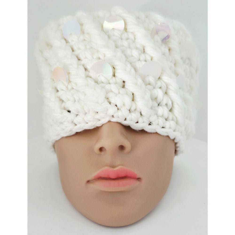 VINTAGE *NEW* 1960's Imported by Andrew St John 100% Acrylic Hat w/Design Japan
