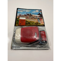 VINTAGE *NEW* ROBIN AIE-741 Red Solid State Micro Transistor Radio