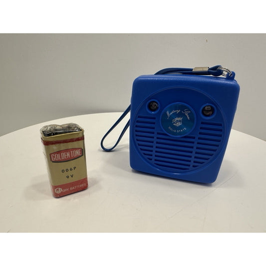 VINTAGE *NEW* 1960's MUSTANG AM Micro Solid State Transistor Radio