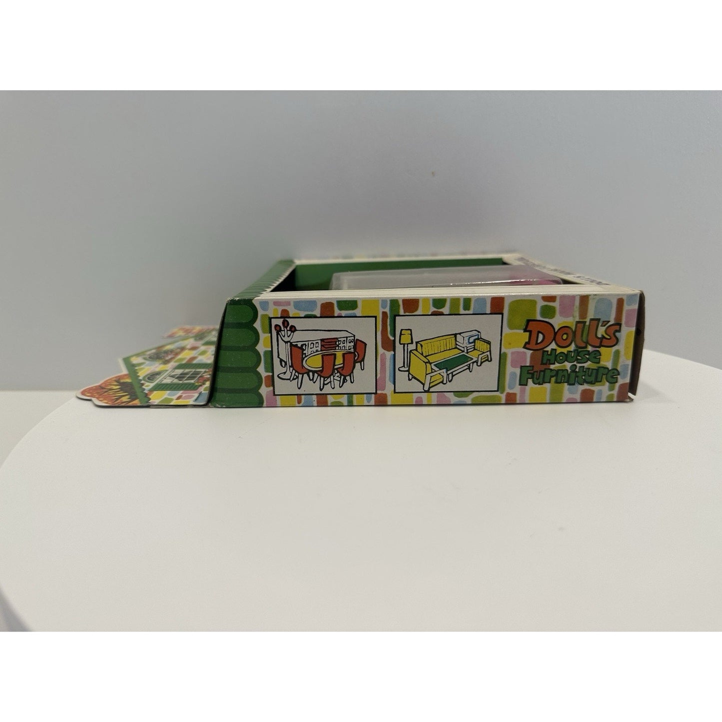 VINTAGE *NEW* 1970's Bathroom Dollhouse Furniture Set