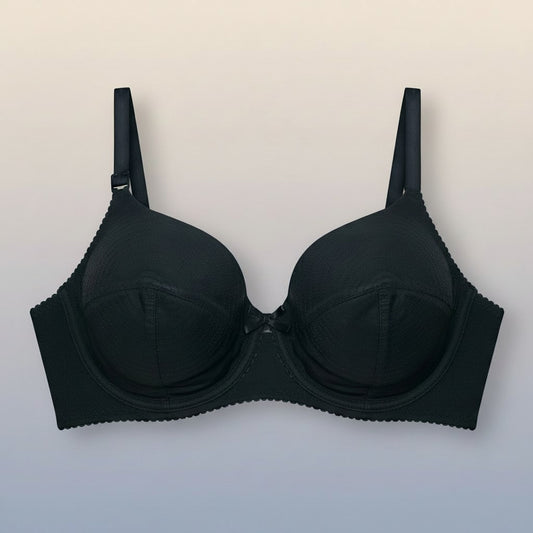 VINTAGE *NEW* 1960's Splendor Form Women's Black Bullet Bra Size 40B USA