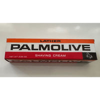 VINTAGE *NEW* 1970's Palmolive Lather Shaving Cream Tube in Box