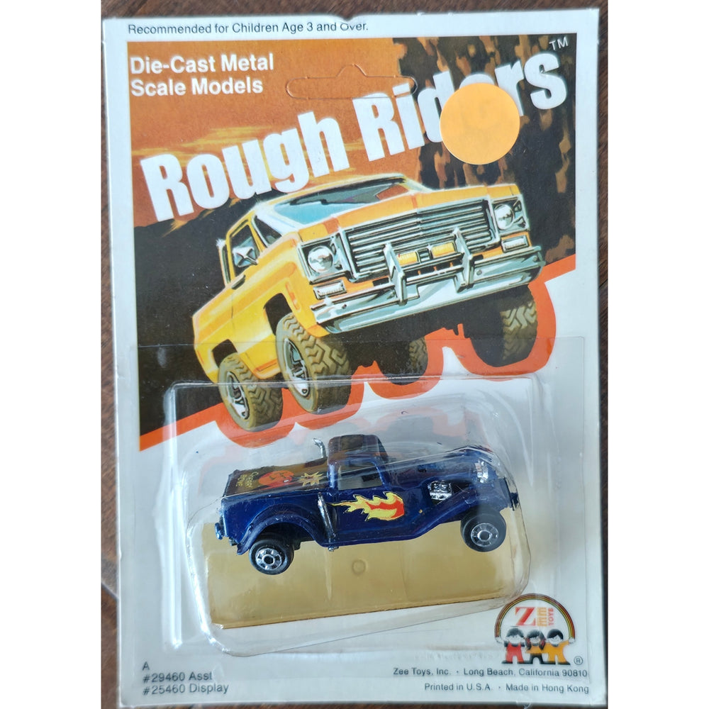 VINTAGE *NEW* 1981 Rough Rider Blue Ford Pickup Metal Scale Die Cast Toy Truck