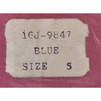 VINTAGE *NEW* 1970's Women's Blue Scrubs | Top & Pants | Kimono with Pink Belt Size S