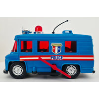 VINTAGE *NEW* 1960's Police Emergency Truck Mercedes Van w/Real Siren Sound 40