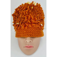 VINTAGE *NEW* 1960's Imported by Andrew St John 100% Acrylic Hat w/Design Japan
