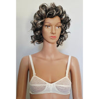 VINTAGE *NEW* 1970's Maidenform P8406 Lace Stretch White Bra 30AA Set of 4