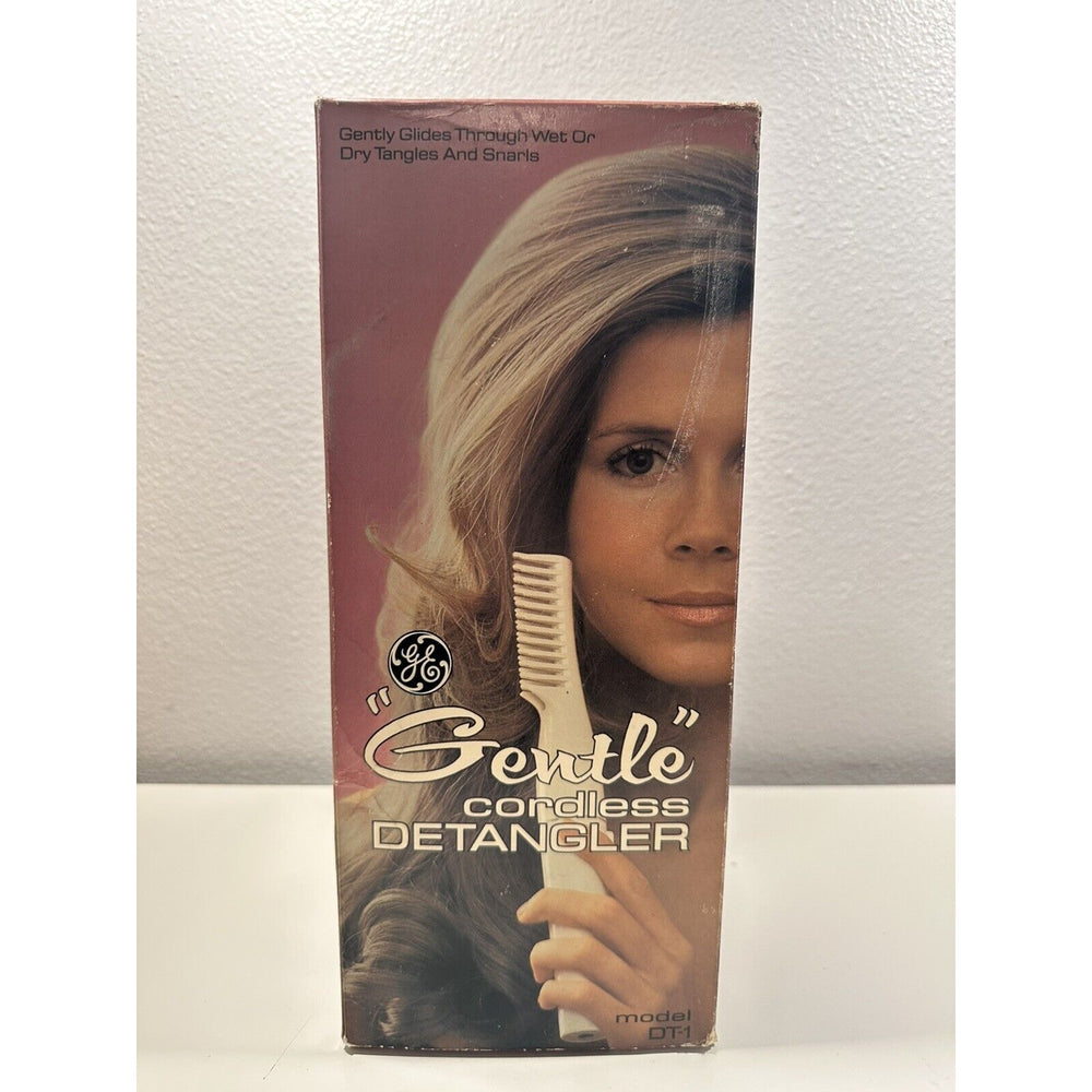 VINTAGE *NEW* GE Model #DT-1 Gentle Cordless Detangler