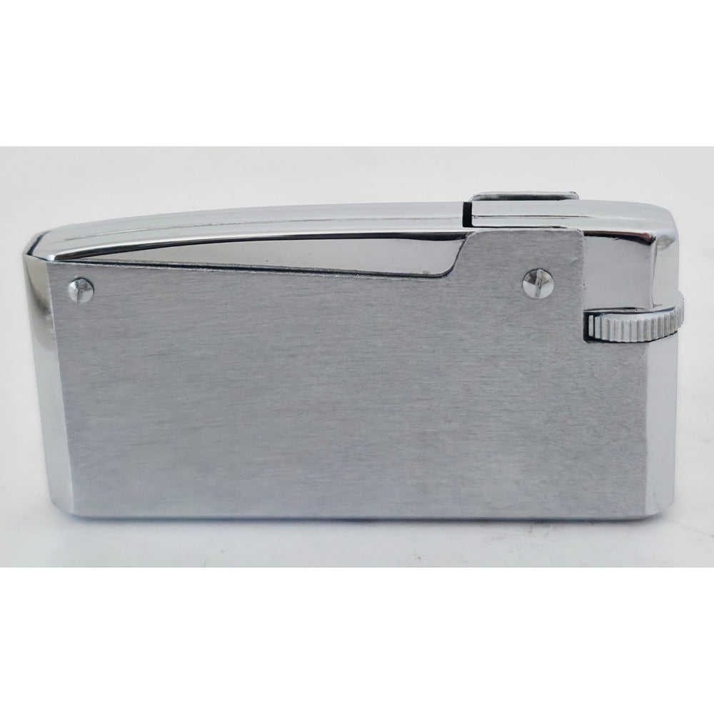 VINTAGE *NEW* 1950's Modern Alpha 800 Silver Super Gas Lighter Japan