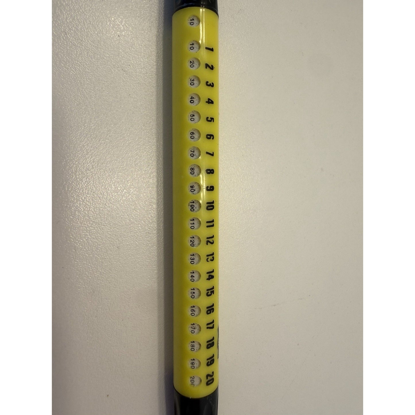 VINTAGE *NEW* 1960's Universal Manual Calculation Pen - Yellow