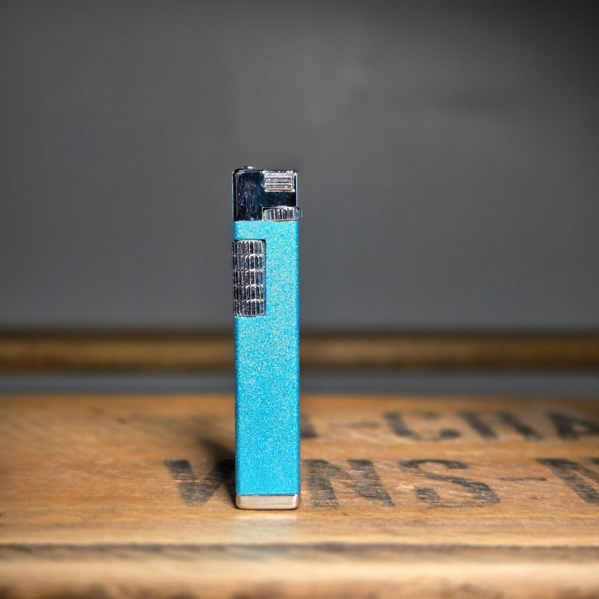 VINTAGE *NEW* 1960's Poppy Aqua Lighter Japan