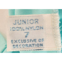 VINTAGE *NEW* 1960's Kayser Women's Light Blue with Lace Trim Slip Dress Junior M