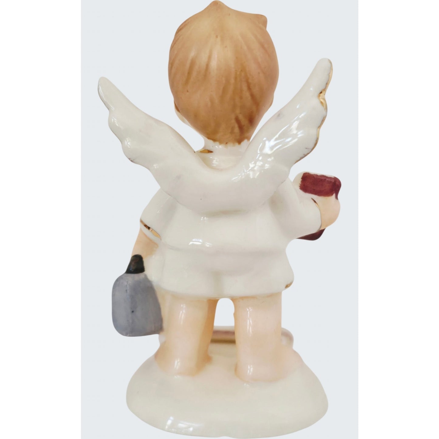 VINTAGE *NEW* 1960's September Birthday Angel Figurine Porcelain Made in Japan