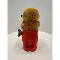 VINTAGE 1960's Musical Monkey With Clashing Symbols Toy Works