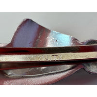 VINTAGE *NEW* 1970's Metal Bow Hair Clip Barrette Set of 8 Unused!