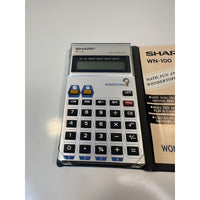 VINTAGE *NEW*  1980's Sharp WN-100 Wondertopia Calculator