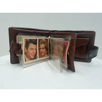 VINTAGE *NEW* 1970's Stacy Bi-Fold Coin/Photo/Cash Snake Print Wallet