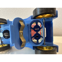 Needs Lovin' - VINTAGE 1970's TAIYO KOGYO Ford Big T See-Thru Bump ’n Go Toy