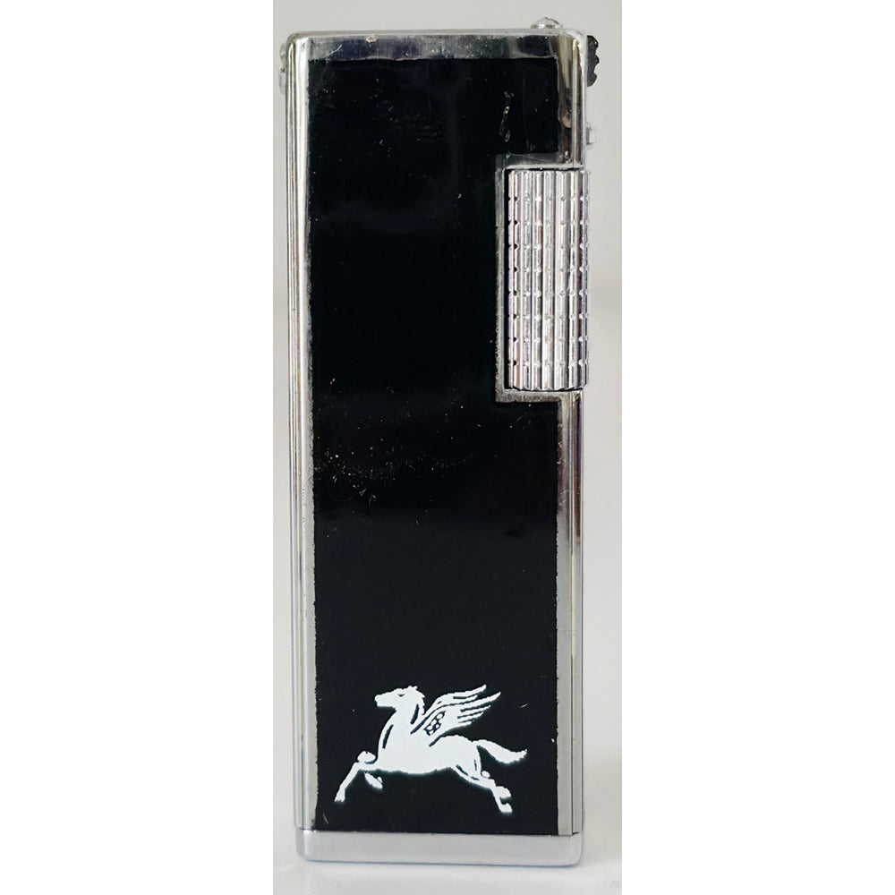 VINTAGE *NEW* 1960's Black Lighter w/Pegasus in Original Box by Supreme USA