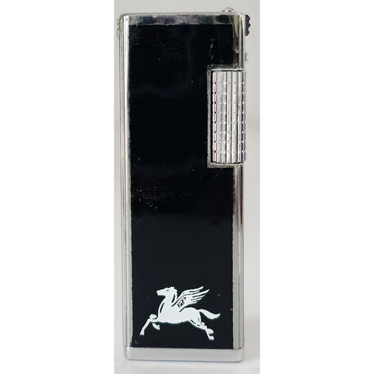 VINTAGE *NEW* 1960's Black Lighter w/Pegasus in Original Box by Supreme USA
