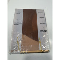 VINTAGE *NEW* Berco Rida/Cantrece Hosiery-Seamless-Lt Beige/Honey Combo Sz 10.5m
