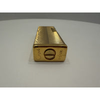 VINTAGE *NEW* 1950's Capri Gold Textured Super Lighter
