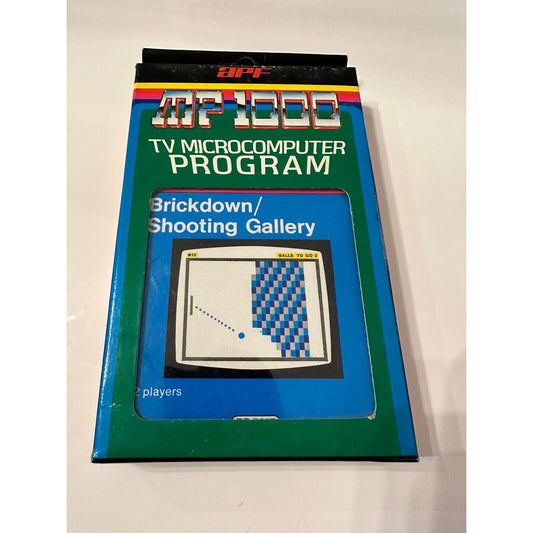 VINTAGE *NEW* 1978 APF MP1000 Brickdown/Shooting Gallery Game
