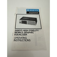 VINTAGE *NEW* 1987 Sanyo EQZ6400 High Fidelity Mobile Graphic Equalizer