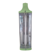 VINTAGE *NEW* 1970's Battery Operated Fluorescent Lantern Outdoor - Lime Green