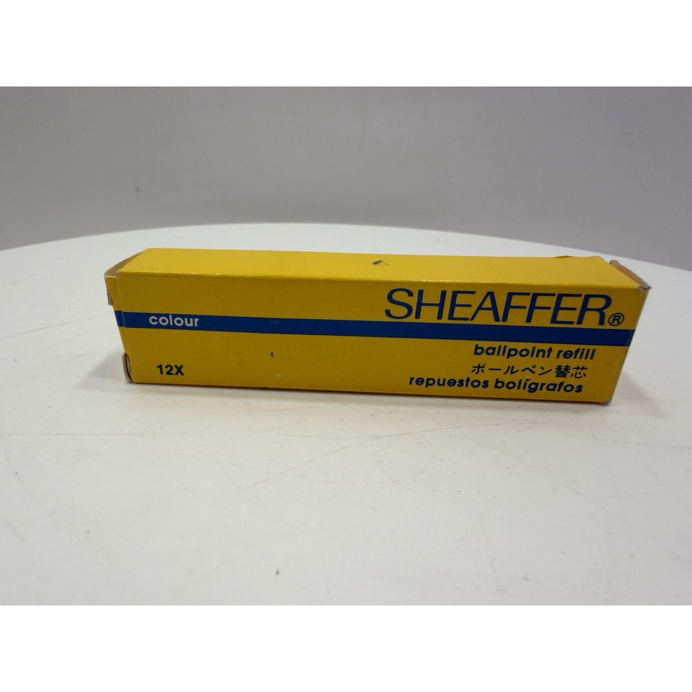 VINTAGE *NEW* 1970's Sheaffer #99224 Single Ballpoint Pen Blue Refills X 12