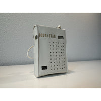 VINTAGE *NEW* 1970's Four Star FS-8 Solid State AM Radio in White